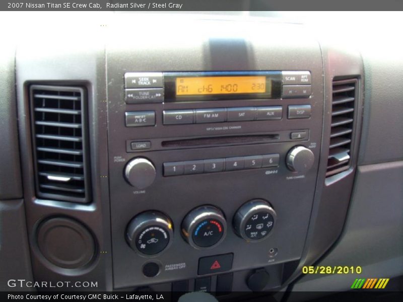 Radiant Silver / Steel Gray 2007 Nissan Titan SE Crew Cab