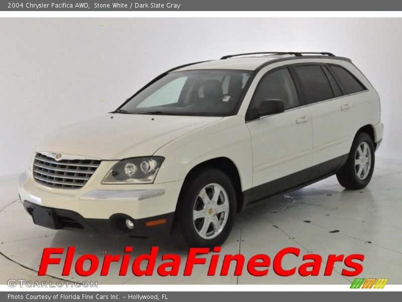 Stone White / Dark Slate Gray 2004 Chrysler Pacifica AWD