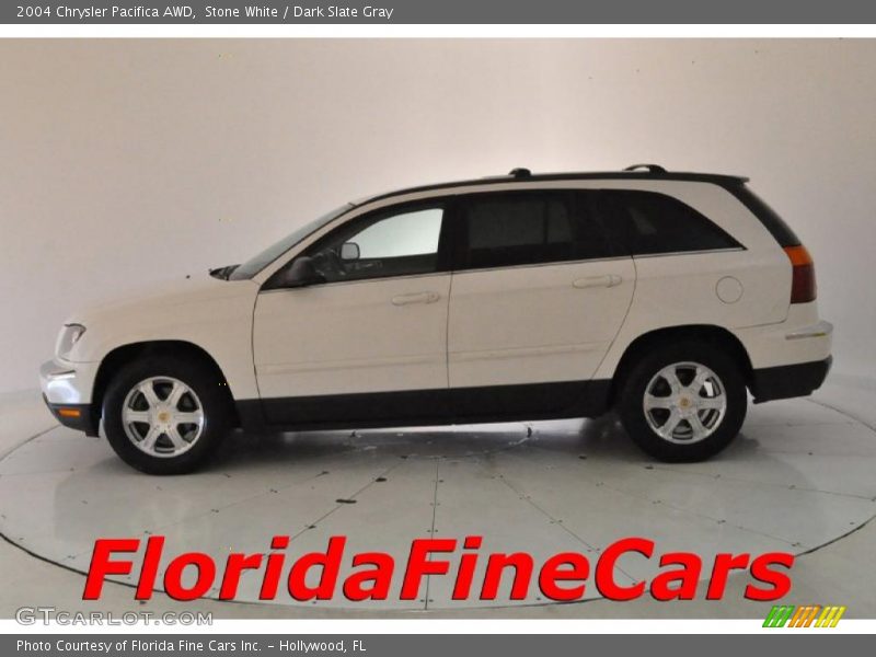 Stone White / Dark Slate Gray 2004 Chrysler Pacifica AWD