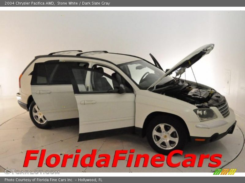 Stone White / Dark Slate Gray 2004 Chrysler Pacifica AWD