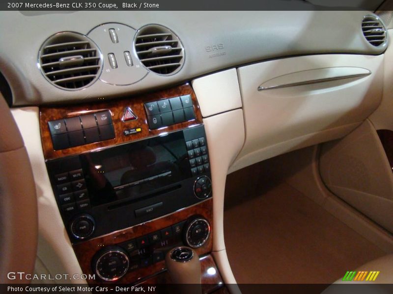 Black / Stone 2007 Mercedes-Benz CLK 350 Coupe