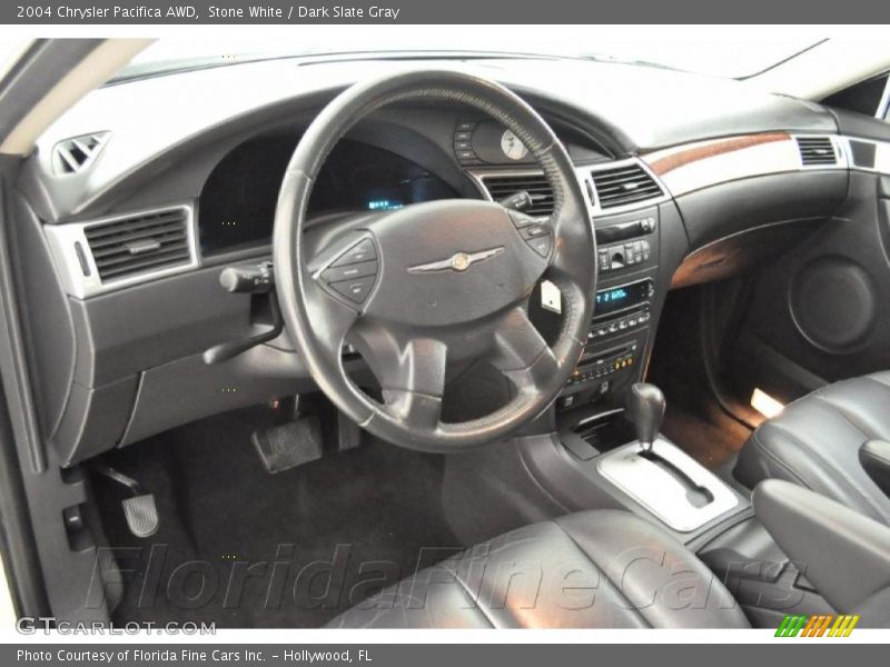 Stone White / Dark Slate Gray 2004 Chrysler Pacifica AWD