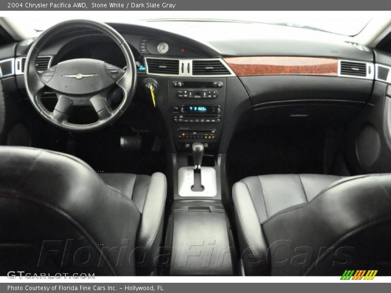 Stone White / Dark Slate Gray 2004 Chrysler Pacifica AWD