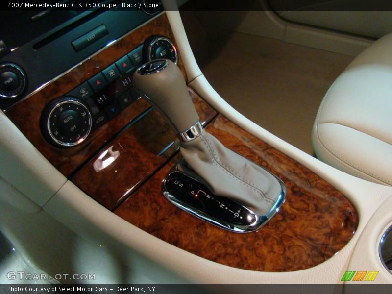 Black / Stone 2007 Mercedes-Benz CLK 350 Coupe