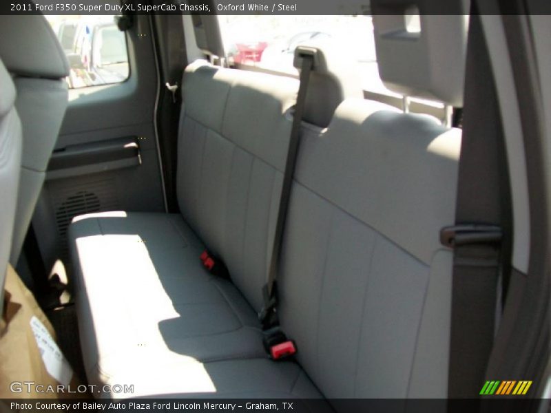 Oxford White / Steel 2011 Ford F350 Super Duty XL SuperCab Chassis