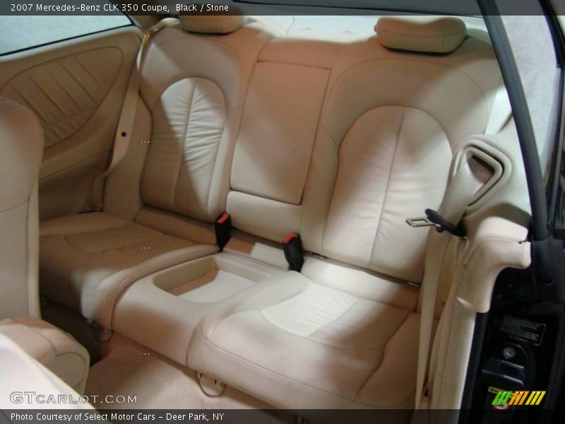 Black / Stone 2007 Mercedes-Benz CLK 350 Coupe