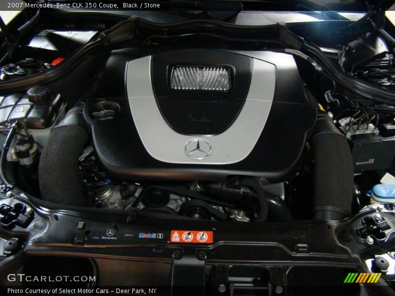 Black / Stone 2007 Mercedes-Benz CLK 350 Coupe
