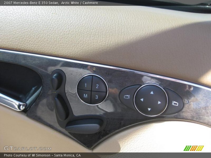 Arctic White / Cashmere 2007 Mercedes-Benz E 350 Sedan