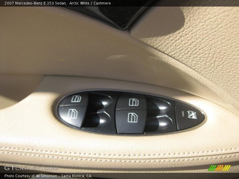 Arctic White / Cashmere 2007 Mercedes-Benz E 350 Sedan