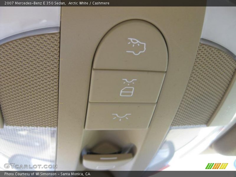 Arctic White / Cashmere 2007 Mercedes-Benz E 350 Sedan
