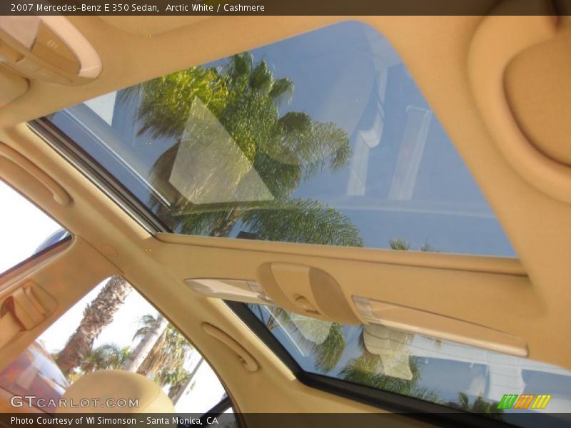 Arctic White / Cashmere 2007 Mercedes-Benz E 350 Sedan
