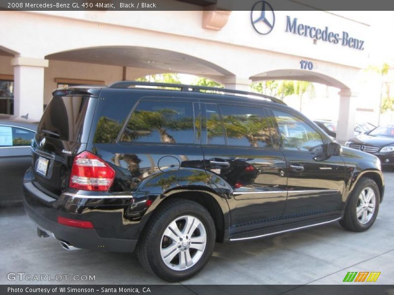 Black / Black 2008 Mercedes-Benz GL 450 4Matic