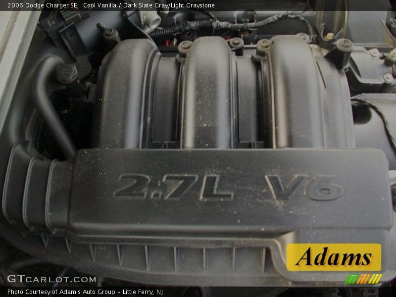 Cool Vanilla / Dark Slate Gray/Light Graystone 2006 Dodge Charger SE