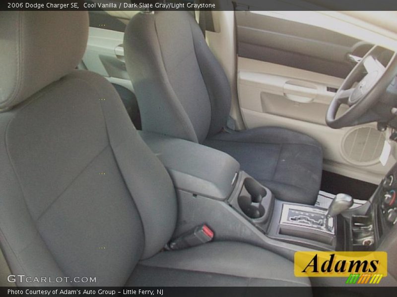 Cool Vanilla / Dark Slate Gray/Light Graystone 2006 Dodge Charger SE