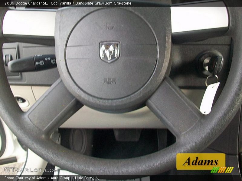Cool Vanilla / Dark Slate Gray/Light Graystone 2006 Dodge Charger SE