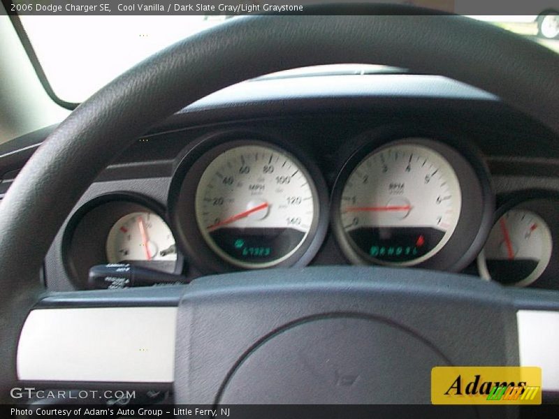 Cool Vanilla / Dark Slate Gray/Light Graystone 2006 Dodge Charger SE