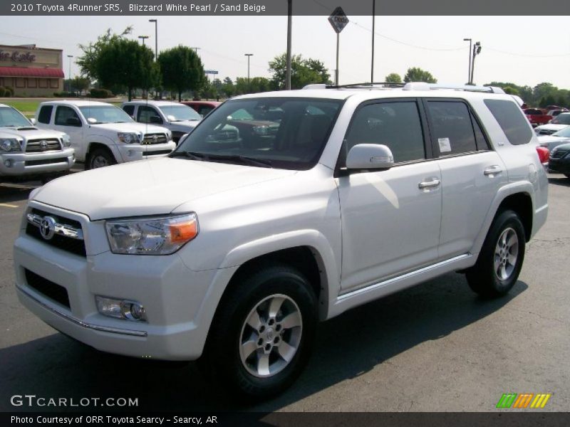 Blizzard White Pearl / Sand Beige 2010 Toyota 4Runner SR5