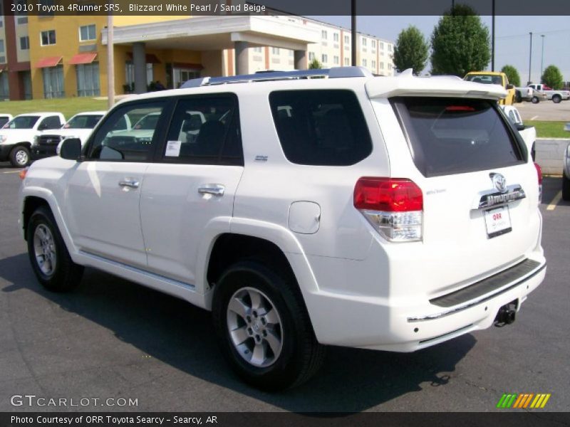 Blizzard White Pearl / Sand Beige 2010 Toyota 4Runner SR5
