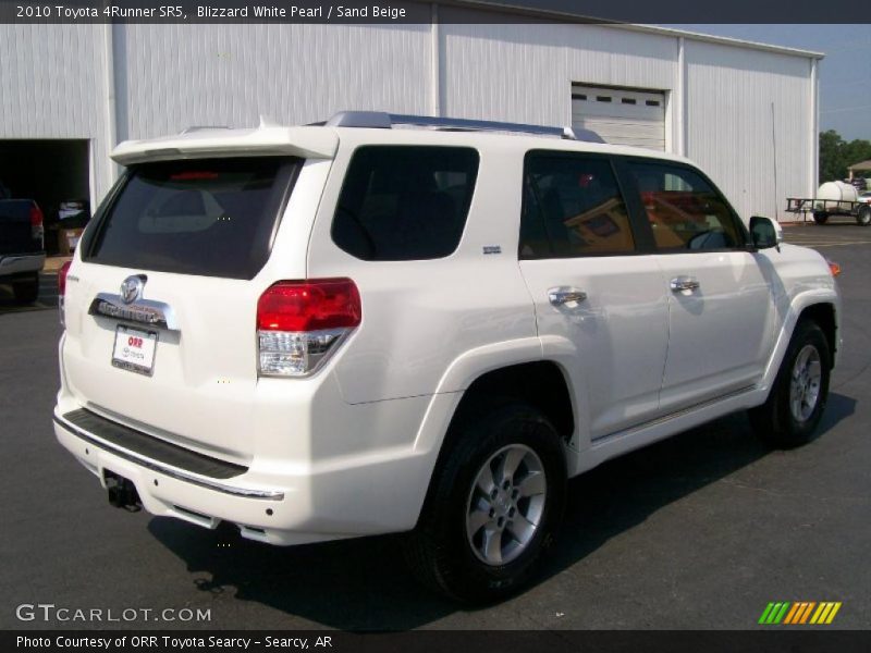 Blizzard White Pearl / Sand Beige 2010 Toyota 4Runner SR5