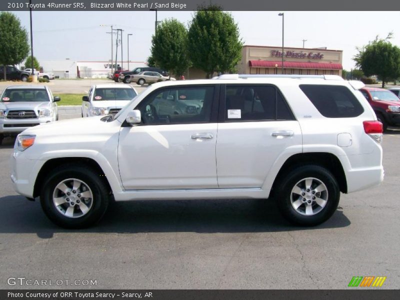 Blizzard White Pearl / Sand Beige 2010 Toyota 4Runner SR5