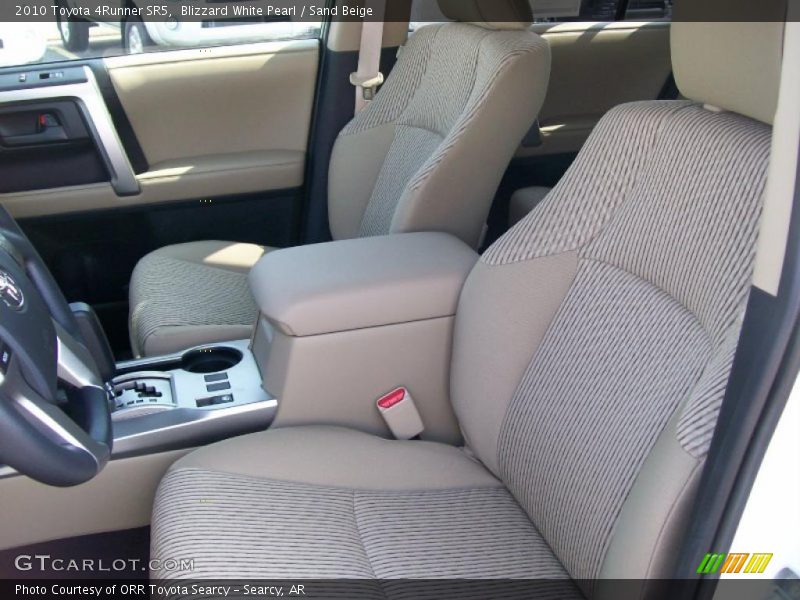 Blizzard White Pearl / Sand Beige 2010 Toyota 4Runner SR5