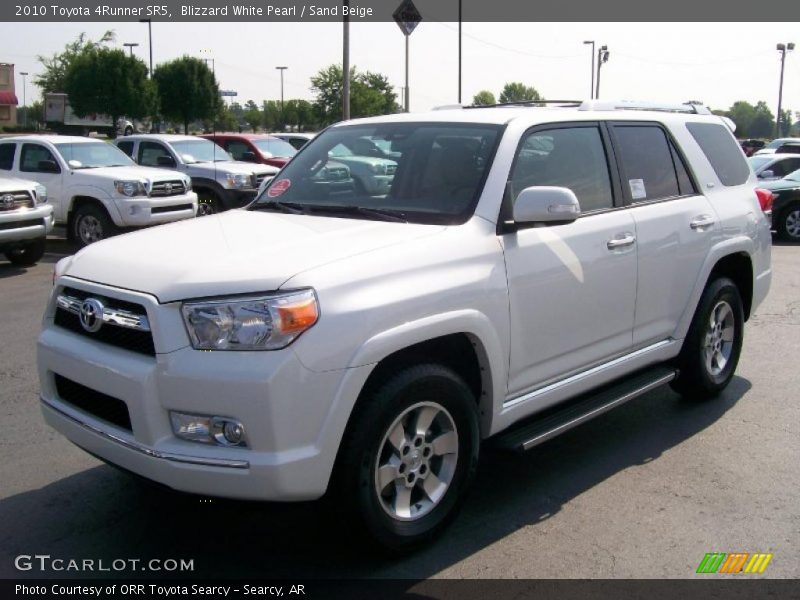 Blizzard White Pearl / Sand Beige 2010 Toyota 4Runner SR5
