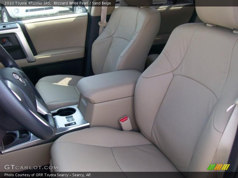Blizzard White Pearl / Sand Beige 2010 Toyota 4Runner SR5