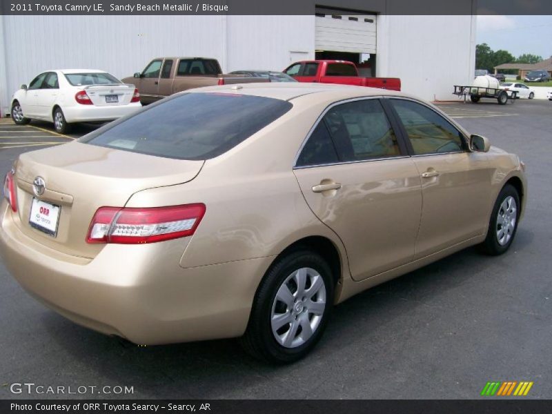 Sandy Beach Metallic / Bisque 2011 Toyota Camry LE