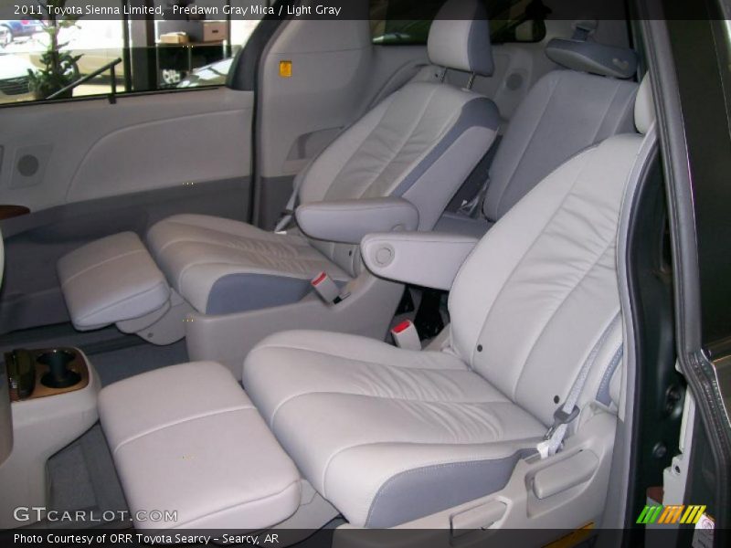 Predawn Gray Mica / Light Gray 2011 Toyota Sienna Limited
