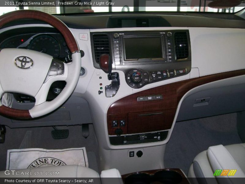 Predawn Gray Mica / Light Gray 2011 Toyota Sienna Limited