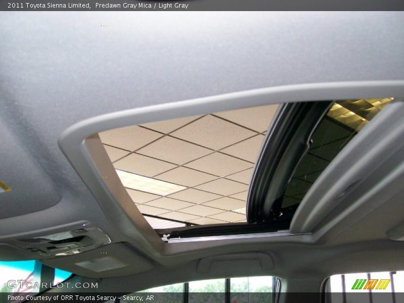 Predawn Gray Mica / Light Gray 2011 Toyota Sienna Limited