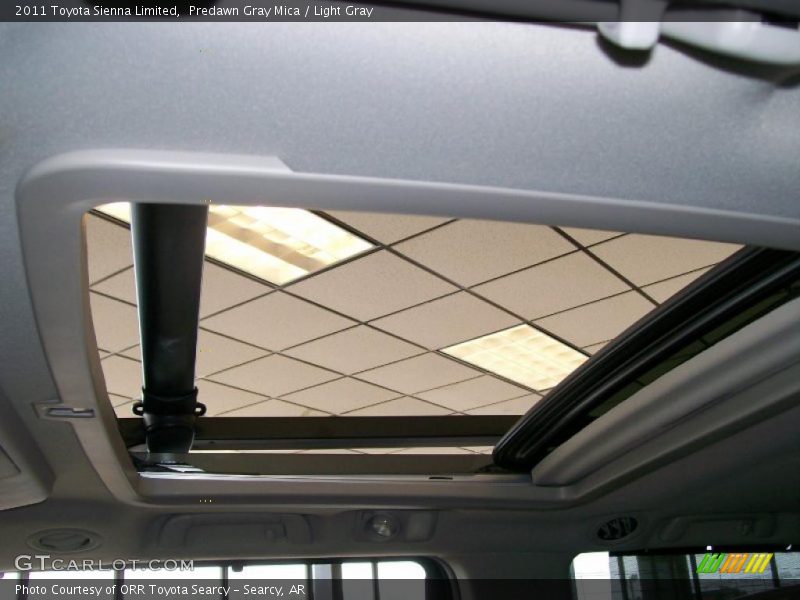 Predawn Gray Mica / Light Gray 2011 Toyota Sienna Limited