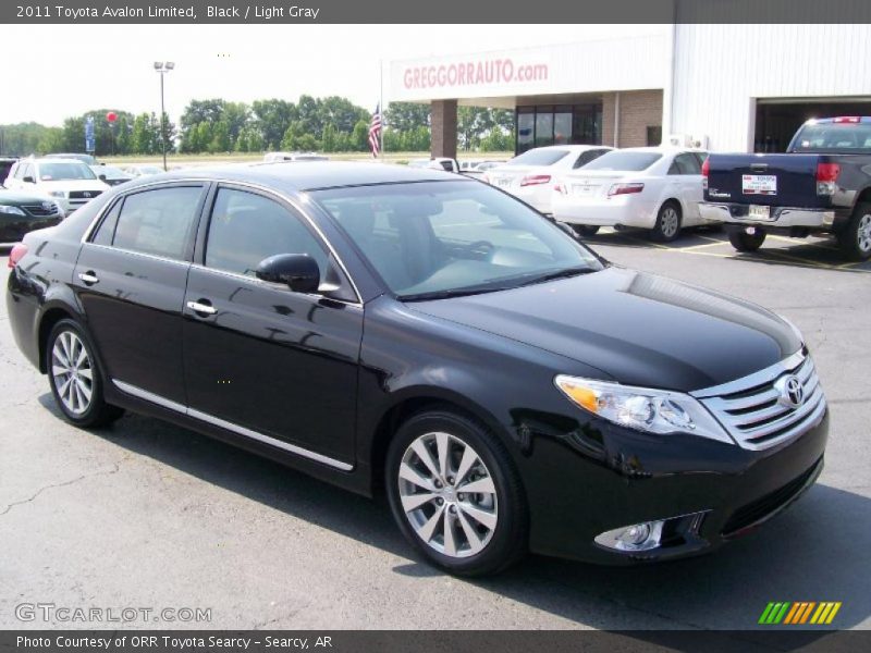 Black / Light Gray 2011 Toyota Avalon Limited