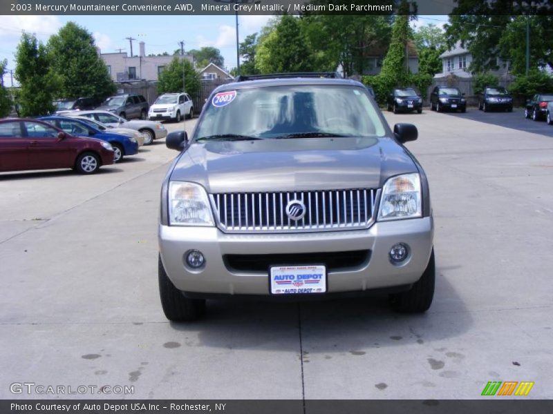 Mineral Grey Metallic / Medium Dark Parchment 2003 Mercury Mountaineer Convenience AWD