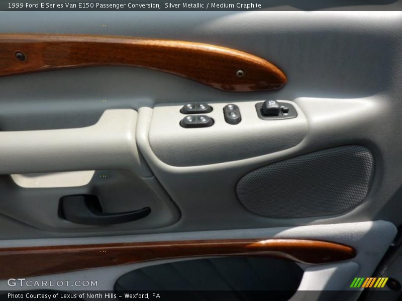 Silver Metallic / Medium Graphite 1999 Ford E Series Van E150 Passenger Conversion