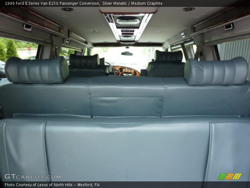 Silver Metallic / Medium Graphite 1999 Ford E Series Van E150 Passenger Conversion