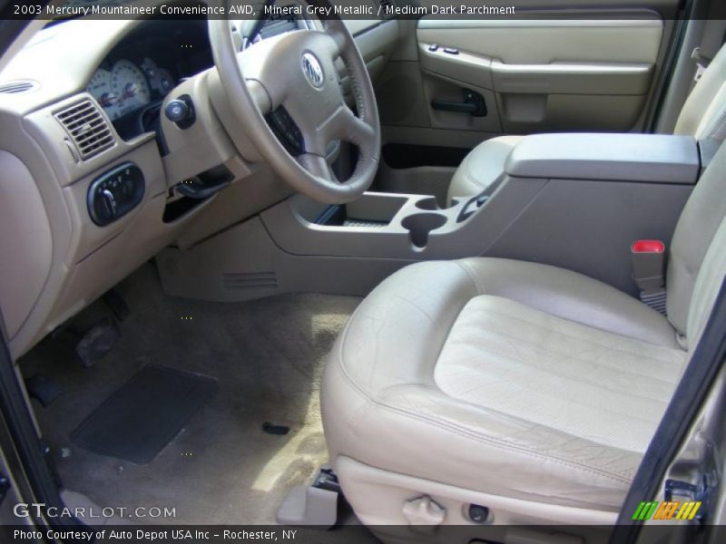 Mineral Grey Metallic / Medium Dark Parchment 2003 Mercury Mountaineer Convenience AWD