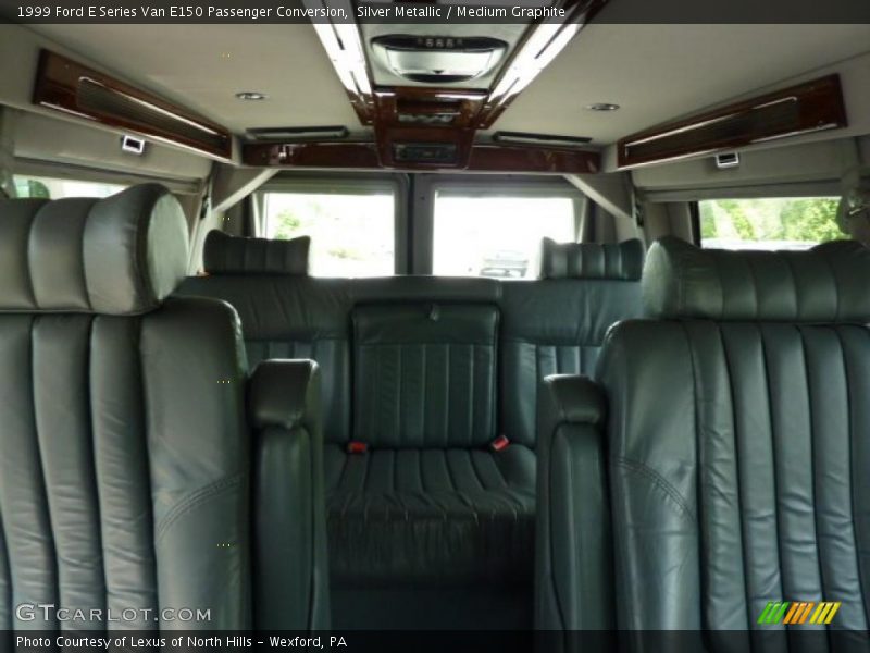 Silver Metallic / Medium Graphite 1999 Ford E Series Van E150 Passenger Conversion