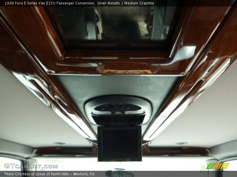 Silver Metallic / Medium Graphite 1999 Ford E Series Van E150 Passenger Conversion