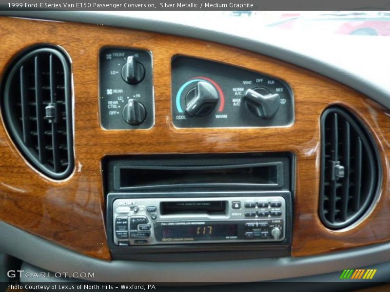 Silver Metallic / Medium Graphite 1999 Ford E Series Van E150 Passenger Conversion