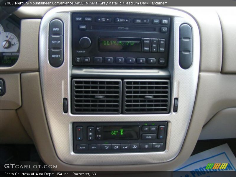 Mineral Grey Metallic / Medium Dark Parchment 2003 Mercury Mountaineer Convenience AWD