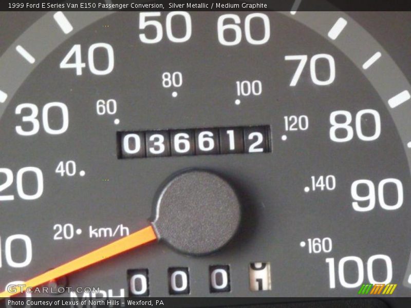 Silver Metallic / Medium Graphite 1999 Ford E Series Van E150 Passenger Conversion