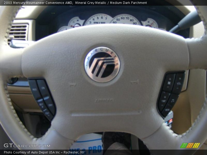 Mineral Grey Metallic / Medium Dark Parchment 2003 Mercury Mountaineer Convenience AWD