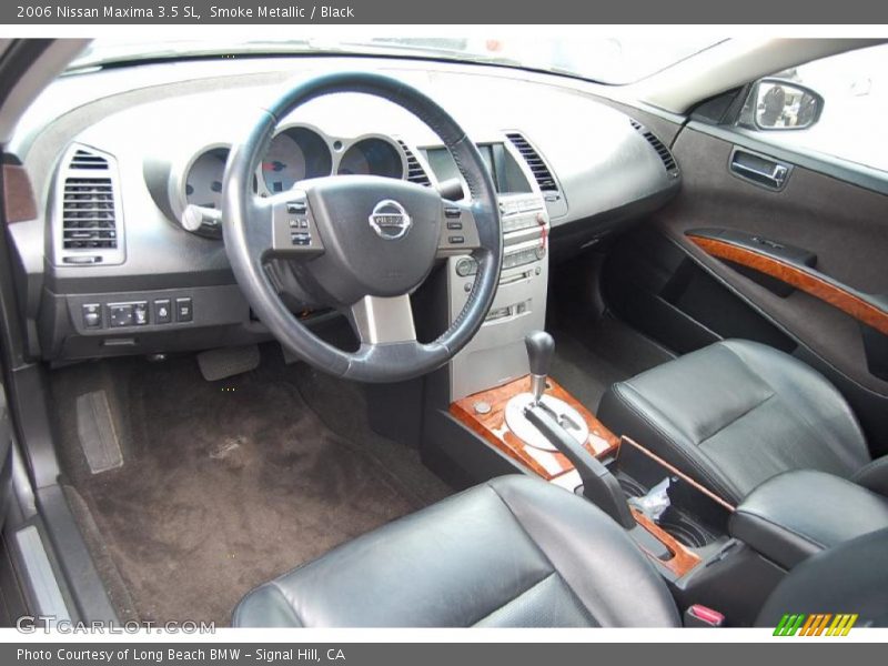 Smoke Metallic / Black 2006 Nissan Maxima 3.5 SL