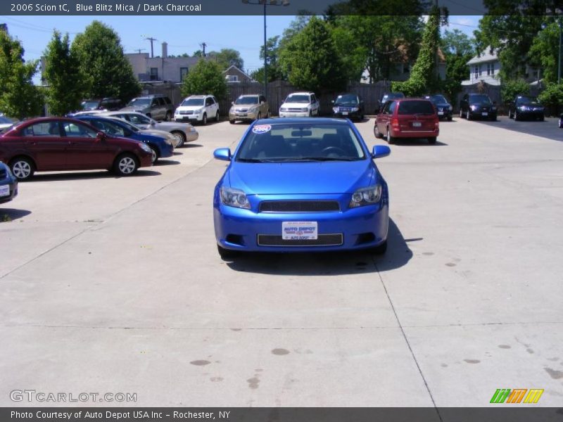 Blue Blitz Mica / Dark Charcoal 2006 Scion tC