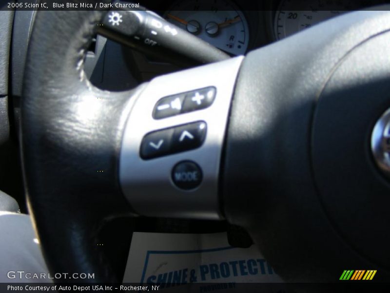 Blue Blitz Mica / Dark Charcoal 2006 Scion tC