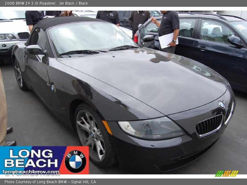 Jet Black / Black 2008 BMW Z4 3.0i Roadster