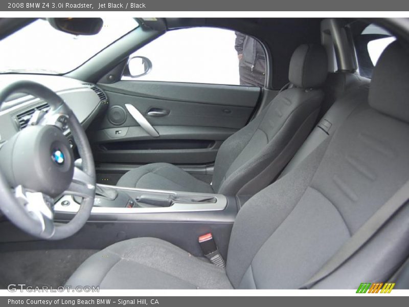 Jet Black / Black 2008 BMW Z4 3.0i Roadster