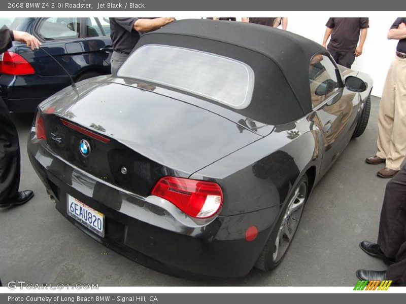 Jet Black / Black 2008 BMW Z4 3.0i Roadster
