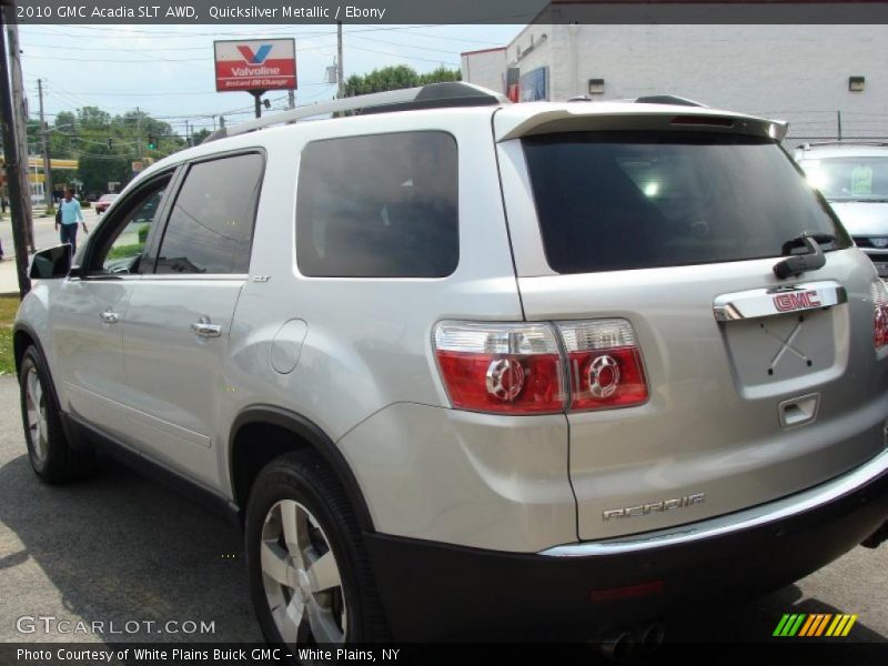 Quicksilver Metallic / Ebony 2010 GMC Acadia SLT AWD